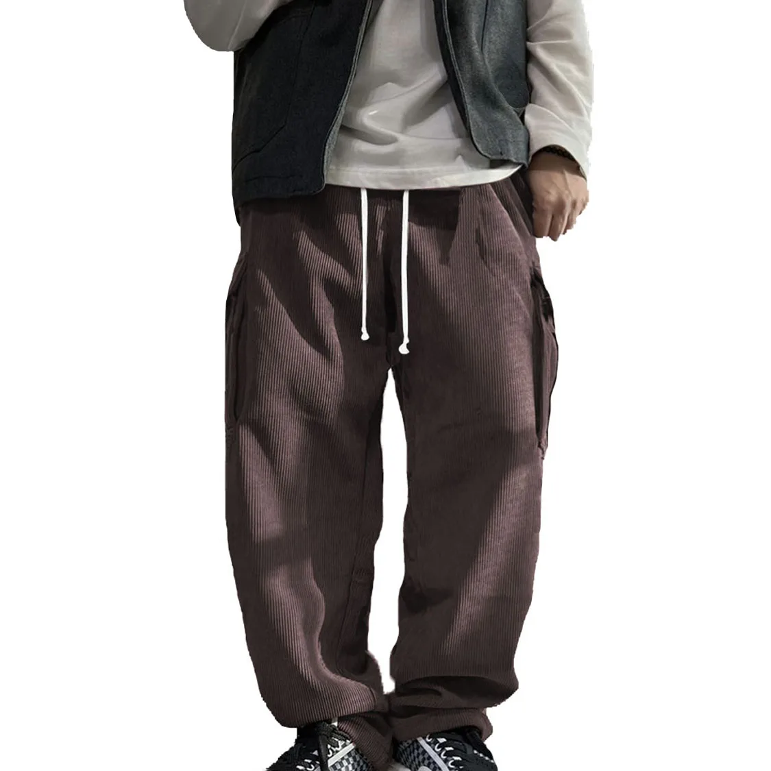 Independent stand american corduroy slacks men's spring 2024 vintage loose cargo pocket straight pants
Independent stand american corduroy slacks men's spring 2024 vintage loose cargo pocket straight pants