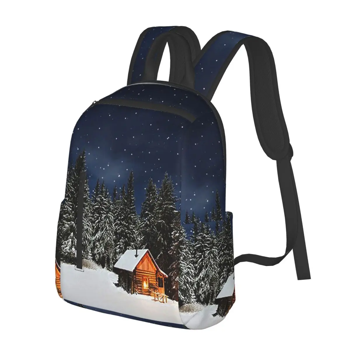 Snow Covered Cabin In The Forest Student Backpack School Bag Hiking Travel Daypack for Boys Girls Bookbag Shoulder Bags
Snow Covered Cabin In The Forest Student Backpack School Bag Hiking Travel Daypack for Boys Girls Bookbag Shoulder Bags