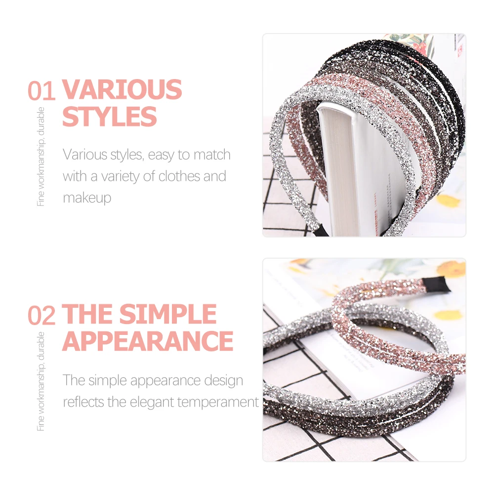 3pcs Crystal Headband Rhinestone Women Hair Accessories Wedding Bride Glamorous Fashion Beach Weddings Proms Homecomings Garden
3pcs Crystal Headband Rhinestone Women Hair Accessories Wedding Bride Glamorous Fashion Beach Weddings Proms Homecomings Garden