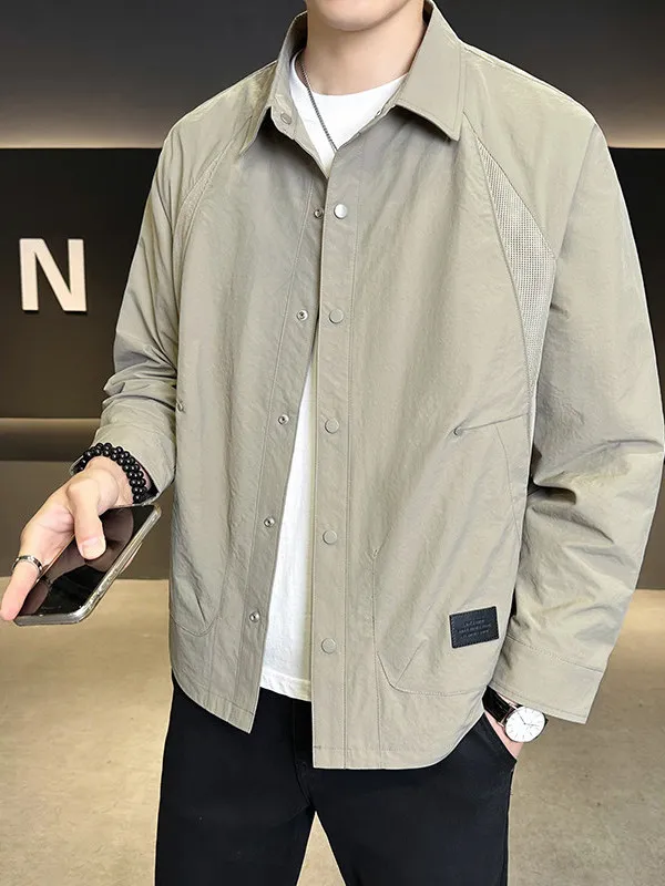 Spring 2026 Men's Faionable Long Sve irt Collar Jaet ey Stand Fit Trendy Outerwear Casual Polyester Fiber
Spring 2026 Men's Faionable Long Sve irt Collar Jaet ey Stand Fit Trendy Outerwear Casual Polyester Fiber