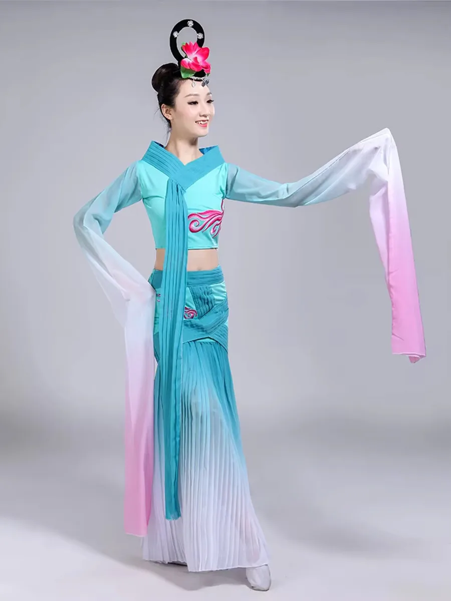 Blue Water Sleeve Classic Vintage Dance Costumes For Women Hanfu Fairy Cosplay Traditional Stage Performance Clothing
Blue Water Sleeve Classic Vintage Dance Costumes For Women Hanfu Fairy Cosplay Traditional Stage Performance Clothing
