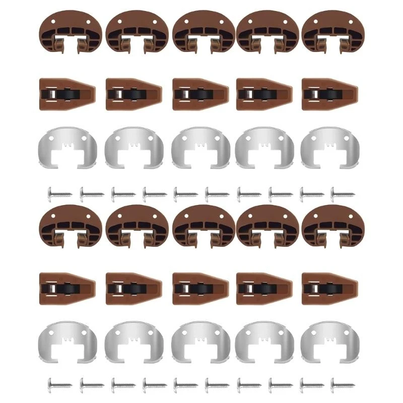 E15A Pack of 10 Drawer Installation Accessories Multiple Size Compatibility
E15A Pack of 10 Drawer Installation Accessories Multiple Size Compatibility