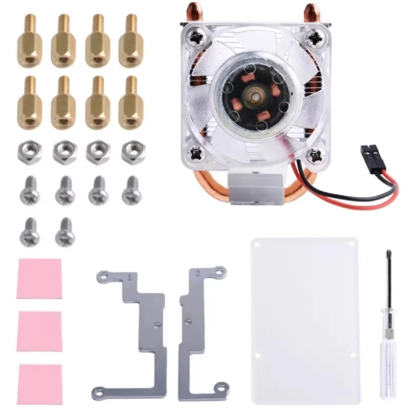 ICE Tower RGB Cooling Fan Tube Cooler Optional Acrylic Case Power Supply for Raspberry 4B 3B+ 3B
ICE Tower RGB Cooling Fan Tube Cooler Optional Acrylic Case Power Supply for Raspberry 4B 3B+ 3B