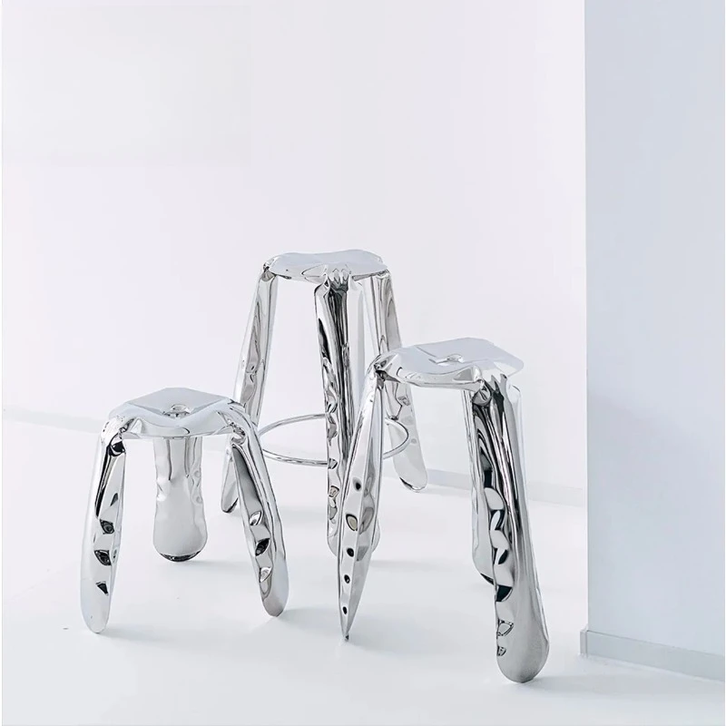 Nordic Modern Classic Stainless Steel Low Stool Plopp Chair Creative Minimalist Footstool Space Saving Furniture Portable Stool
Nordic Modern Classic Stainless Steel Low Stool Plopp Chair Creative Minimalist Footstool Space Saving Furniture Portable Stool