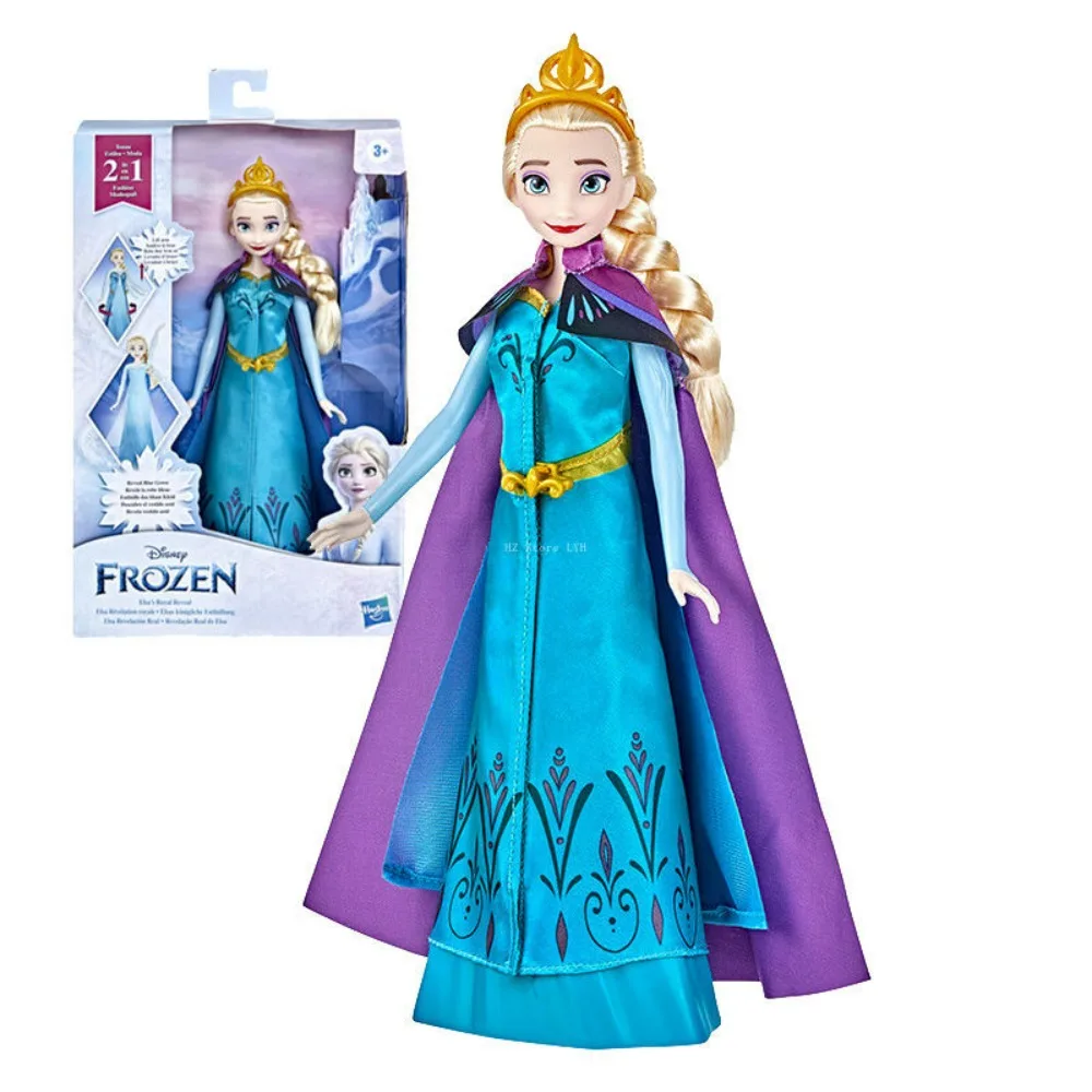 Hasbro Frozen Disney's Elsa's Royal Reveal, Elsa Doll with 2-in-1 Fashion Change, Fashion Doll Accessories, Toy for Kids F3254
Hasbro Frozen Disney's Elsa's Royal Reveal, Elsa Doll with 2-in-1 Fashion Change, Fashion Doll Accessories, Toy for Kids F3254