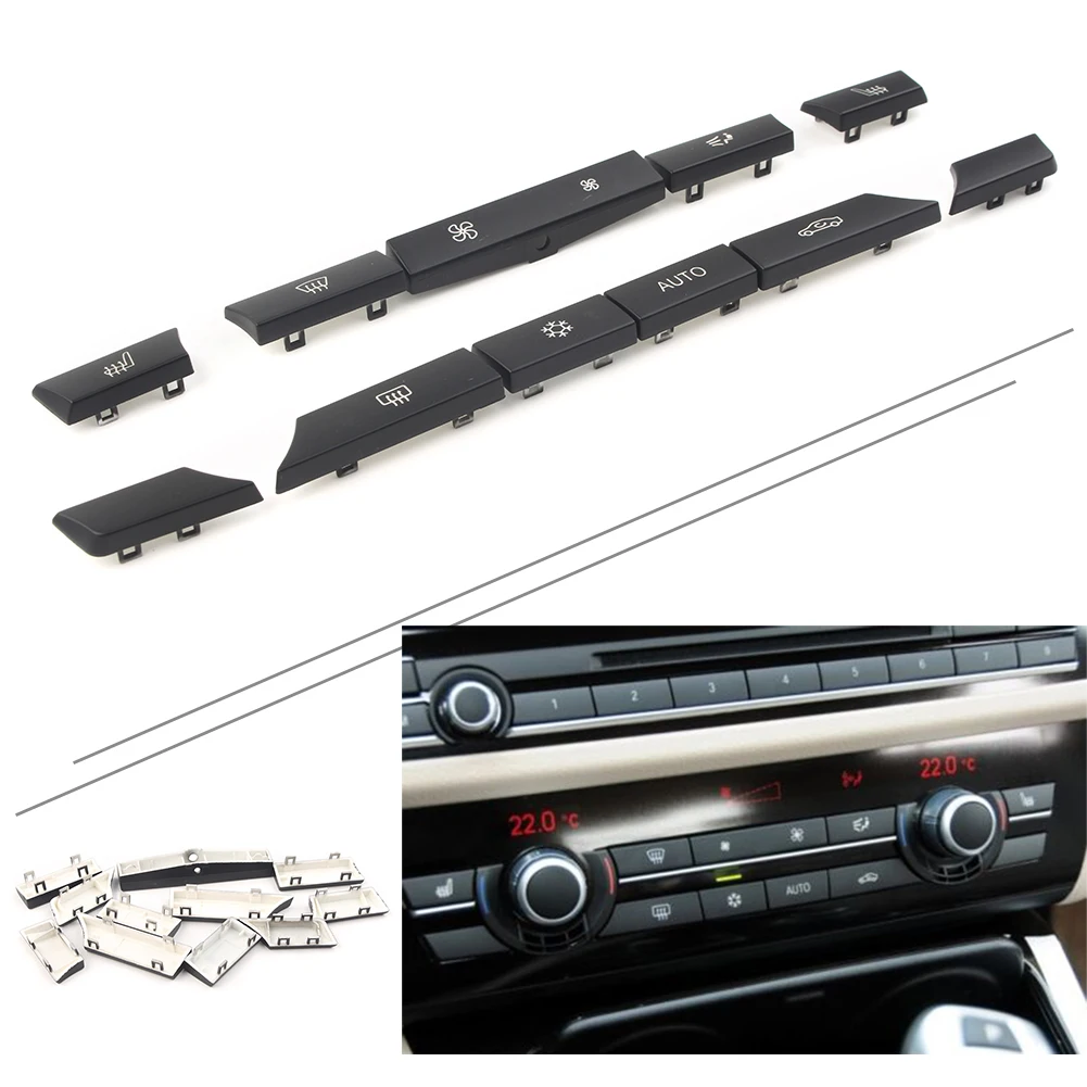 11 Buttons Key Caps Car Repair A/C Heater Switch For BMW 5Series 6Series 7Series F10 F11 F01 F02 F12 F13 F07 GT 61319313922
11 Buttons Key Caps Car Repair A/C Heater Switch For BMW 5Series 6Series 7Series F10 F11 F01 F02 F12 F13 F07 GT 61319313922