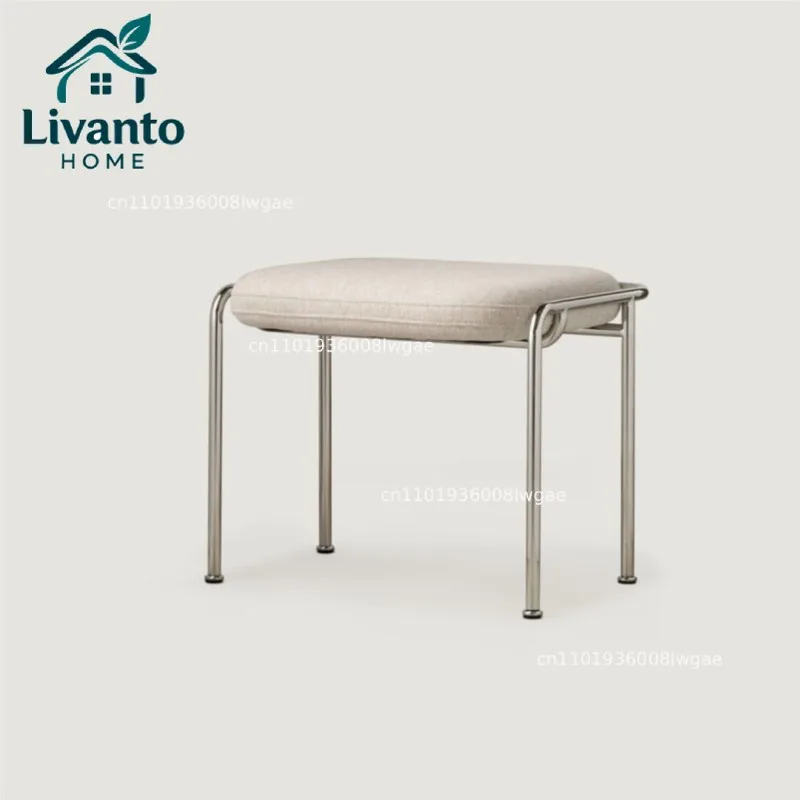 Retro-style Simple Household Soft Bag Cream Bedroom Dressing Stool
Retro-style Simple Household Soft Bag Cream Bedroom Dressing Stool