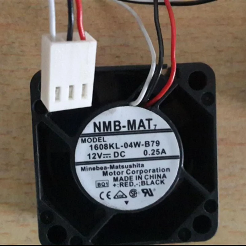 Новый вентилятор охлаждения NMB-MAT 1608KL-04W-B79 12В 0.25А # QW
Новый вентилятор охлаждения NMB-MAT 1608KL-04W-B79 12В 0.25А # QW
