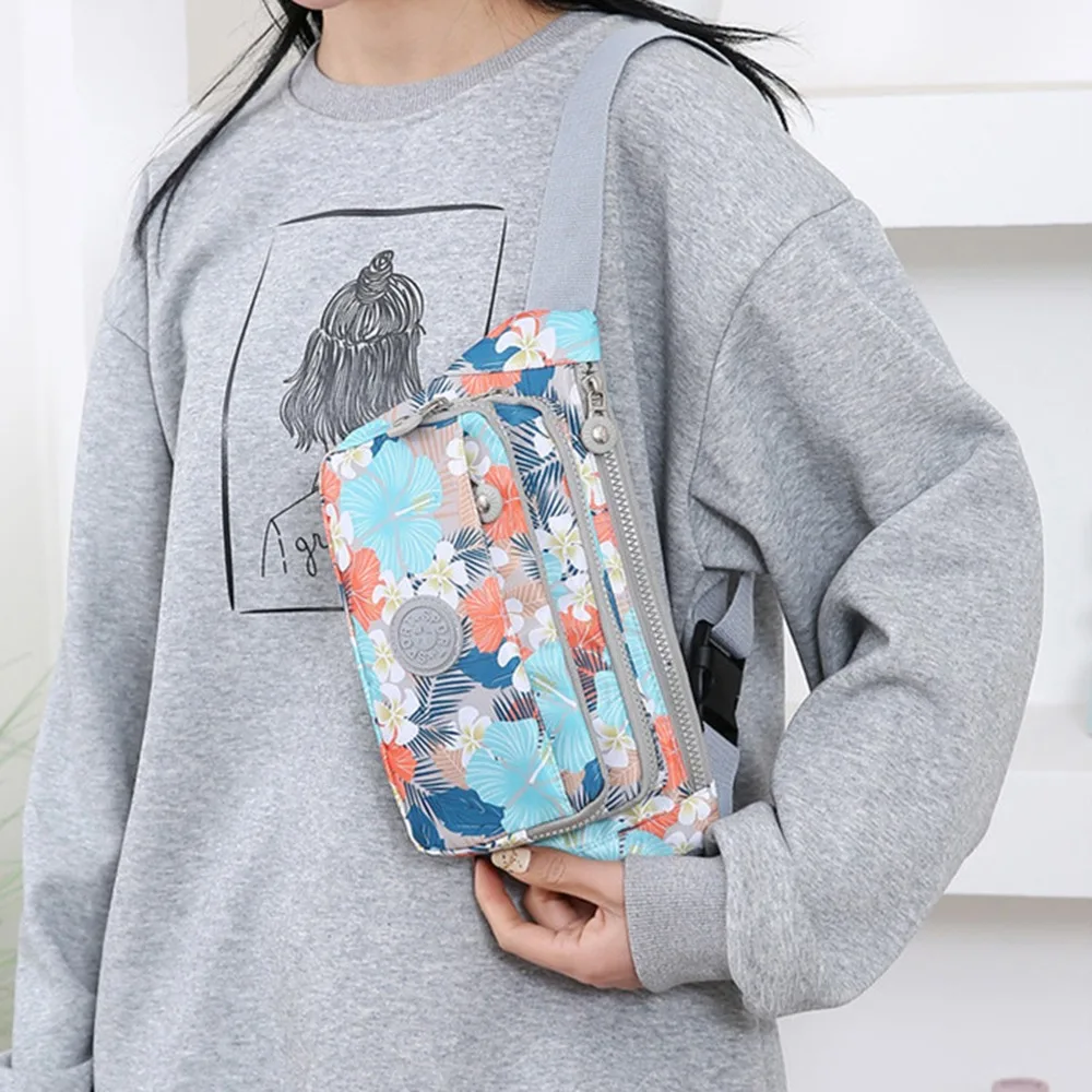 Leisure Colorful Crossbody Chest Bag Flower Print Multi Pockets Women's Breast Bag Large Capacity Sports Sling Backpack Fitness
Leisure Colorful Crossbody Chest Bag Flower Print Multi Pockets Women's Breast Bag Large Capacity Sports Sling Backpack Fitness