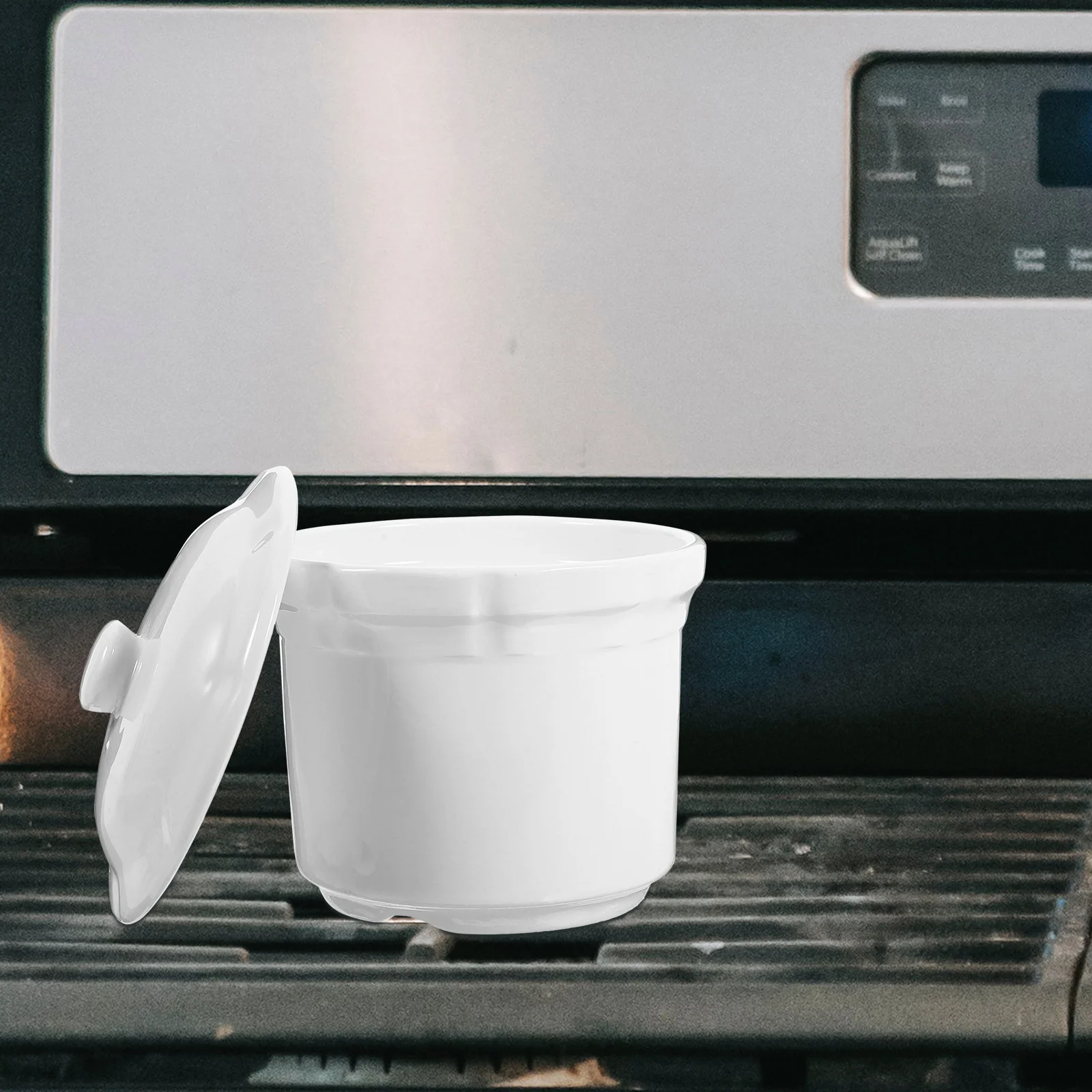 Ceramic Stew Pot Soup Bowl with Lid Practical Kitchen Tableware Easy Clean Smooth Surface Casserole Dish for Home and
Ceramic Stew Pot Soup Bowl with Lid Practical Kitchen Tableware Easy Clean Smooth Surface Casserole Dish for Home and