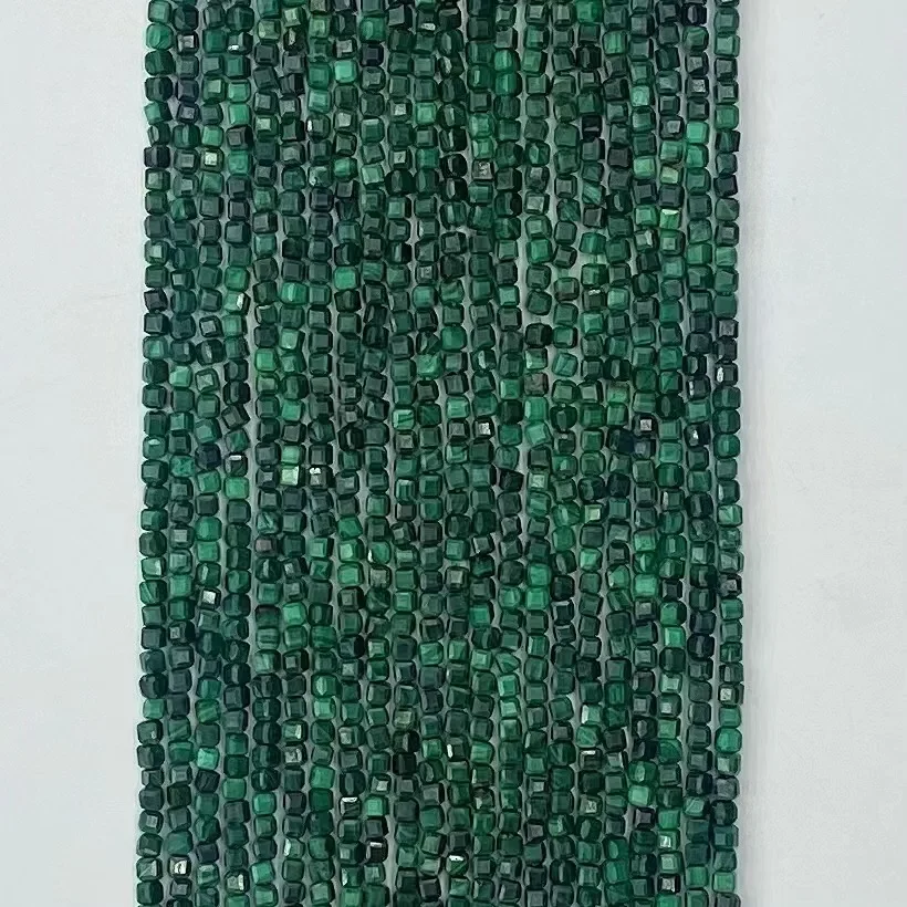 Natural Malachite Square Facted Cube Loose Beads Women Jewelry Making DIY Bracelet Necklace 38cm Manufacturer Wholesale
Natural Malachite Square Facted Cube Loose Beads Women Jewelry Making DIY Bracelet Necklace 38cm Manufacturer Wholesale