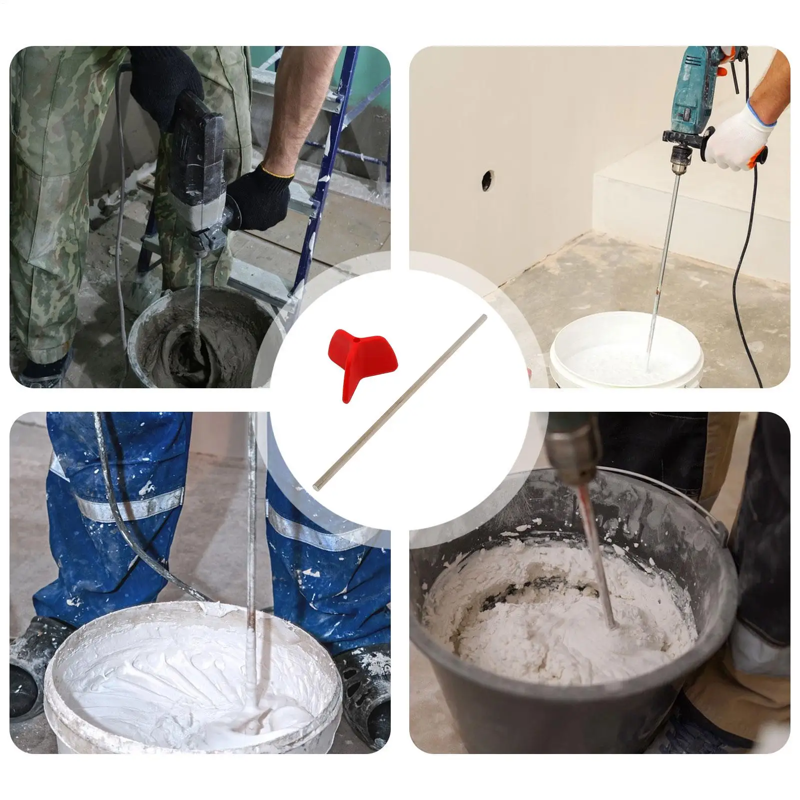 Paint Mixer Heavy Duty Quick Portable Tool Equipment Paint Mixer Drill Attachment For Women Men Cleaning Workshop Indoor Outdoor
Paint Mixer Heavy Duty Quick Portable Tool Equipment Paint Mixer Drill Attachment For Women Men Cleaning Workshop Indoor Outdoor
