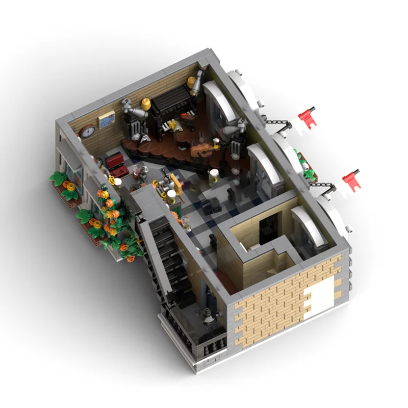 Modular City Building Model Moc Building Bricks Modular Lion Pub Model Technology Blocks Christmas DIY Toy Construction Gifts
Modular City Building Model Moc Building Bricks Modular Lion Pub Model Technology Blocks Christmas DIY Toy Construction Gifts