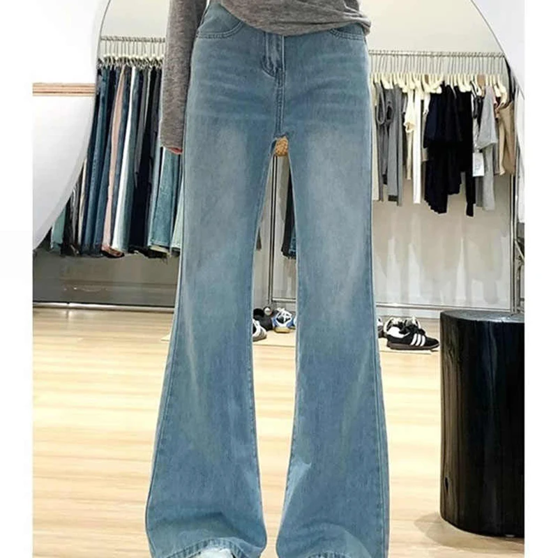 Light Blue Thin Flare Jeans Women Summer Oversized High Waist Skinny Trousers Street Wear Female Washed Denim Pants S-3xl
Light Blue Thin Flare Jeans Women Summer Oversized High Waist Skinny Trousers Street Wear Female Washed Denim Pants S-3xl