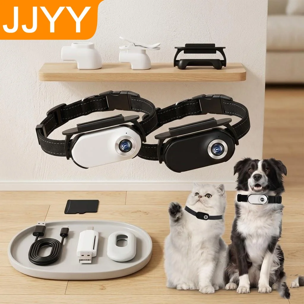 1080P HD Pet Camera Collar Wireless Mini Body Cam Dogs Cats Indoor Outdoor Sports Action Video Recording
1080P HD Pet Camera Collar Wireless Mini Body Cam Dogs Cats Indoor Outdoor Sports Action Video Recording