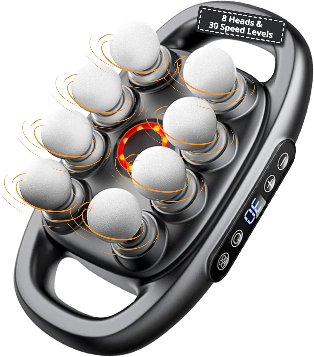 8-Head Deep Tissue Massage Gun for Neck, Shoulder, Back Pain Relief - Quiet Portable Electric Muscle Recovery Tool
8-Head Deep Tissue Massage Gun for Neck, Shoulder, Back Pain Relief - Quiet Portable Electric Muscle Recovery Tool