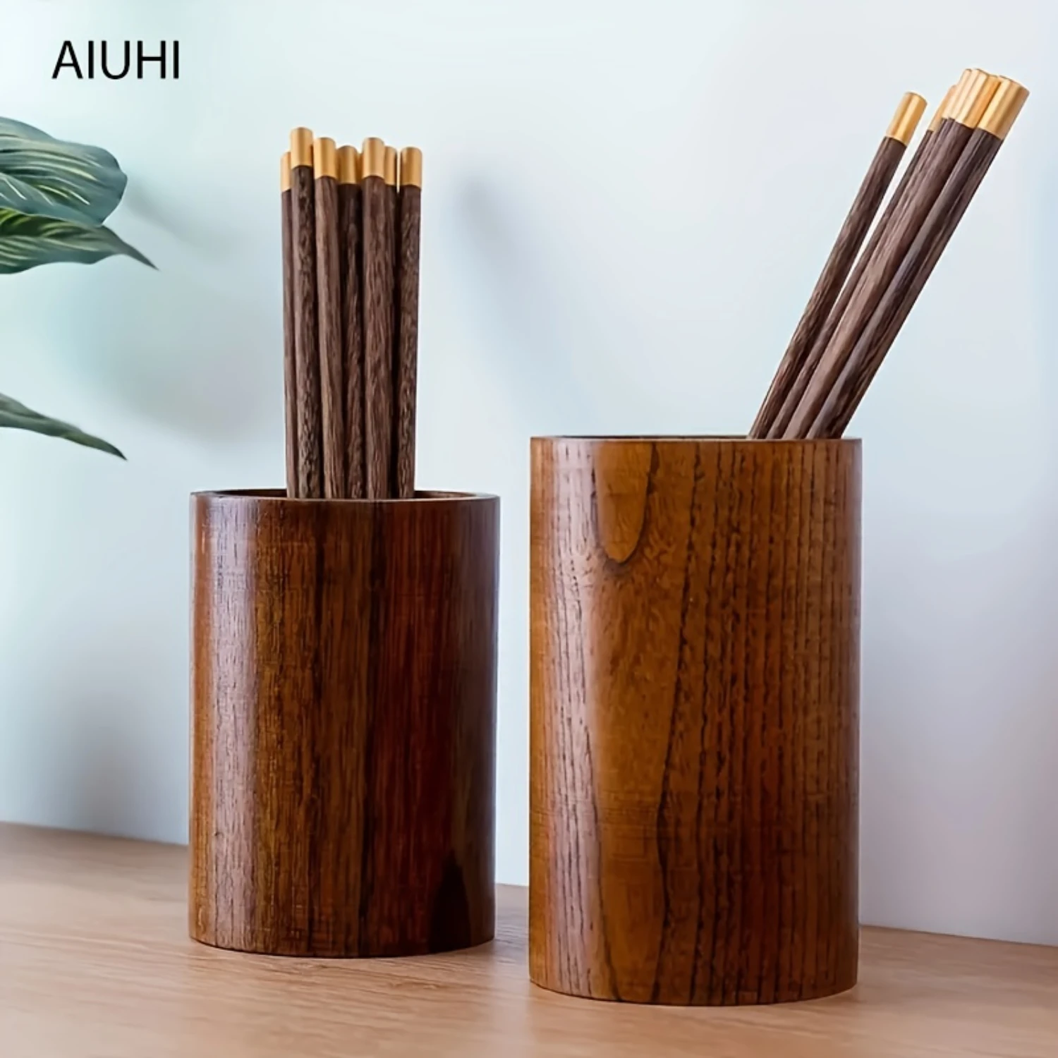 1pc Wooden Kitchen Utensil Holder - Decorative Chopsticks Cage with Pen - Solid Wood Construction, Space-Saving Design, Easy to
1pc Wooden Kitchen Utensil Holder - Decorative Chopsticks Cage with Pen - Solid Wood Construction, Space-Saving Design, Easy to
