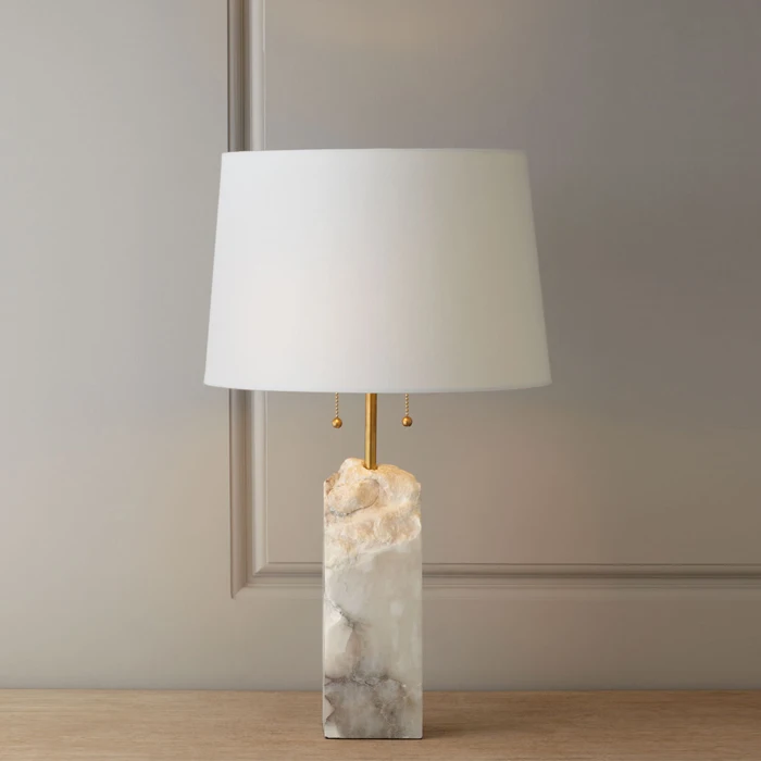 American light luxury creative desk lamp postmodern hotel clubhouse bedroom living room model room designer marble desk lamp
American light luxury creative desk lamp postmodern hotel clubhouse bedroom living room model room designer marble desk lamp