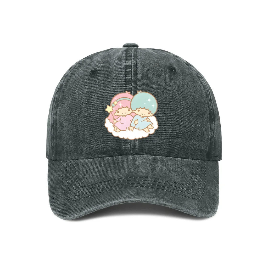 Sanrio Little Twin Stars Fashion Baseball Caps Women Men Snapback Cap Female Male Visors Sun Hat Unisex Adjustable Trucker Hats
Sanrio Little Twin Stars Fashion Baseball Caps Women Men Snapback Cap Female Male Visors Sun Hat Unisex Adjustable Trucker Hats