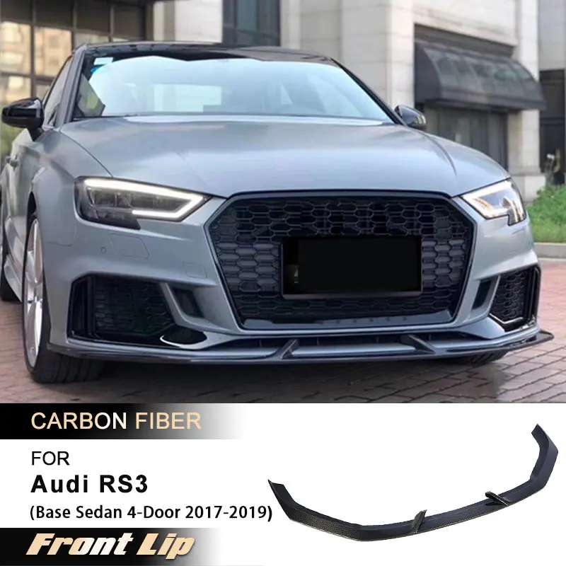 Автомобильный передний бампер, спойлер для Audi RS3, базовый седан, 4-дверный 2017 2018 2019, гоночный фартук на подбородок, комплект кузова из углеродного волокна
Автомобильный передний бампер, спойлер для Audi RS3, базовый седан, 4-дверный 2017 2018 2019, гоночный фартук на подбородок, комплект кузова из углеродного волокна