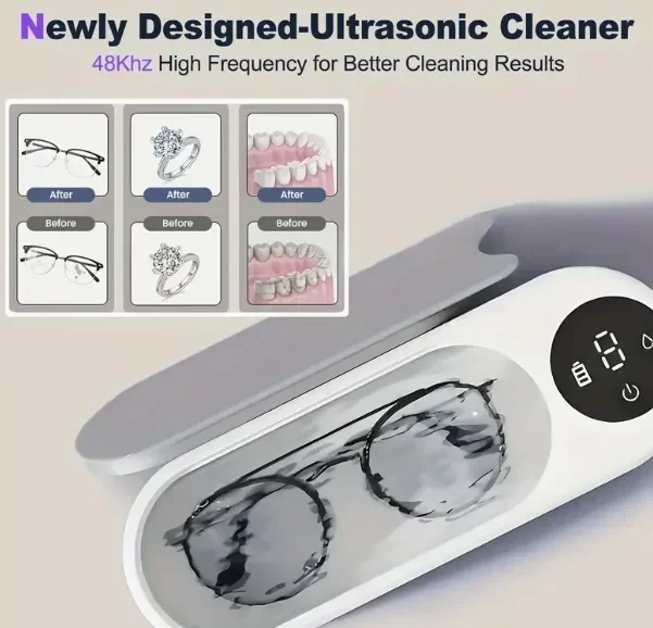 1 brand new household cleaning machine, glasses cleaner, jewelry, watch, vibration cleaning box, holiday gift
1 brand new household cleaning machine, glasses cleaner, jewelry, watch, vibration cleaning box, holiday gift