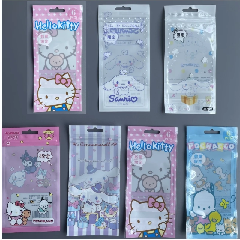 hello kitty ziplock bag gel pen cartoon sanrio kuromi packaging bag transparent pp self-adhesive kawaii storage anime wholesale
hello kitty ziplock bag gel pen cartoon sanrio kuromi packaging bag transparent pp self-adhesive kawaii storage anime wholesale