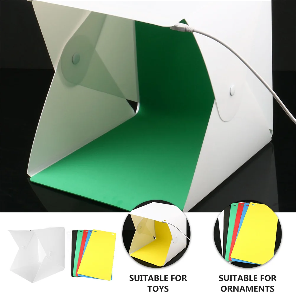 Portable Folding Light Box Photography Backdrops Mini Tent Small Studio Lighting Cube
Portable Folding Light Box Photography Backdrops Mini Tent Small Studio Lighting Cube