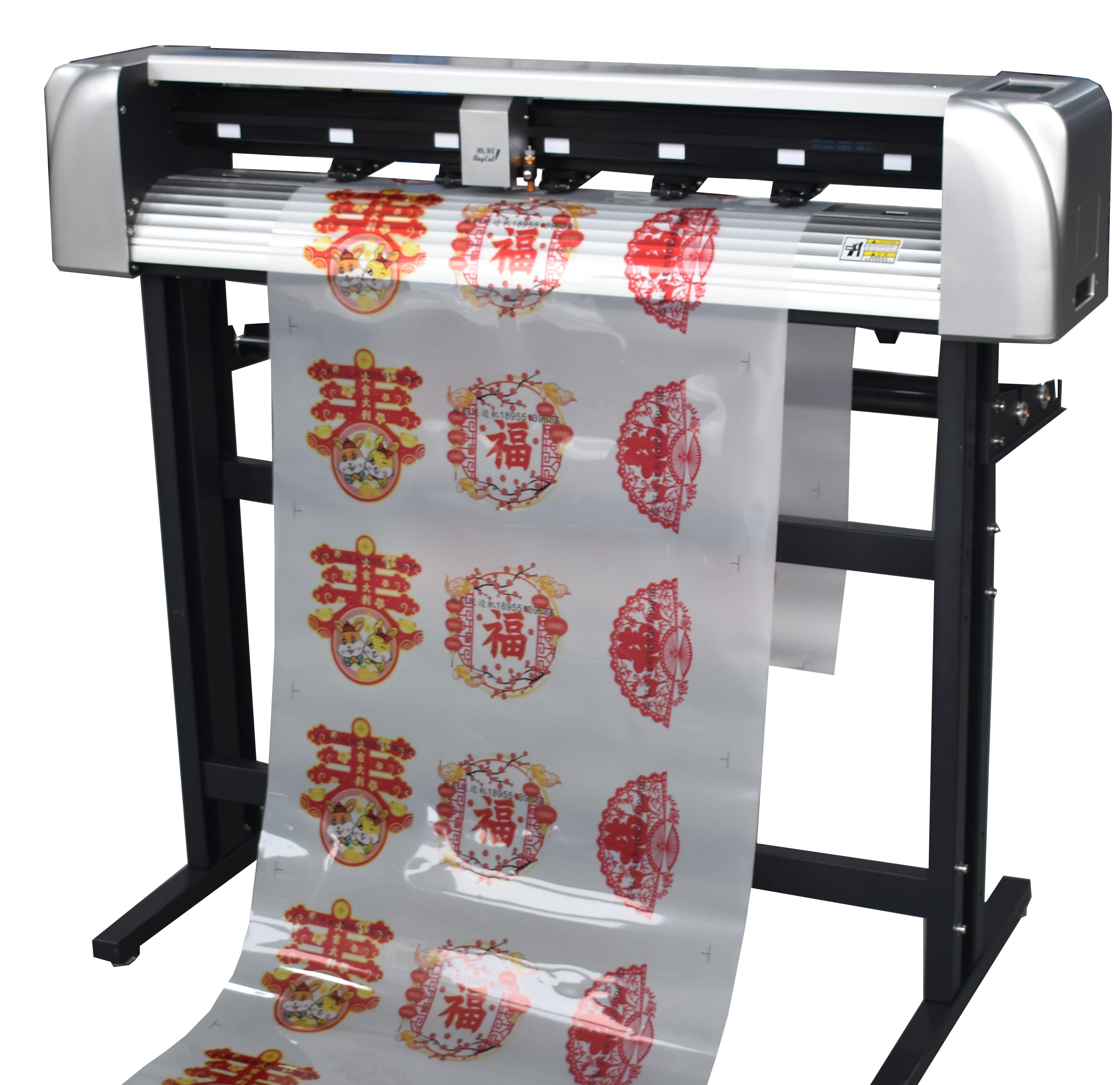 Sticker Cutter 40inch Vinyl Cutting Plotter ZK1000 Single Head Auto Feed, Patrol And Positioning Cutting Machine