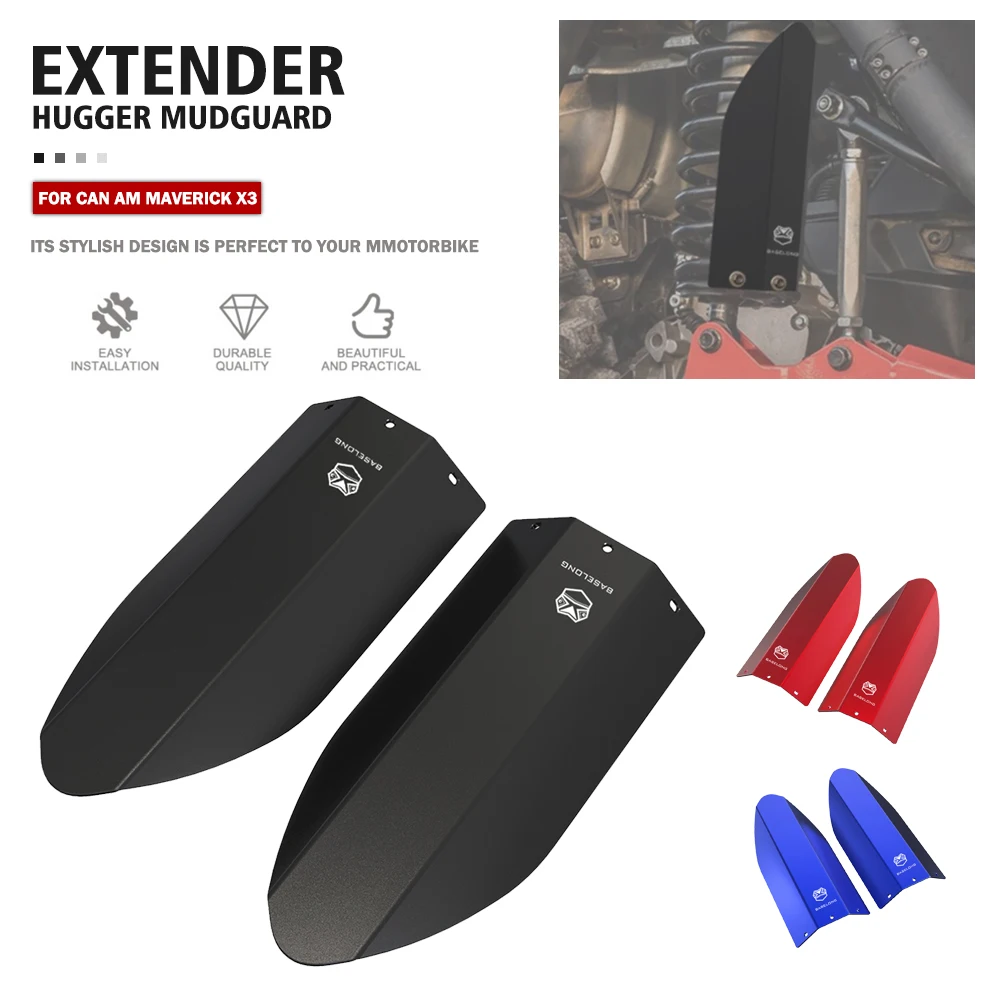 REAR SHOCK GUARDS PROTECTOR FOR CAN AM MAVERICK X3 2017-2018-2019-2020-2021-2022-2023 MAX /TURBO/R/RR Aluminium Protections
REAR SHOCK GUARDS PROTECTOR FOR CAN AM MAVERICK X3 2017-2018-2019-2020-2021-2022-2023 MAX /TURBO/R/RR Aluminium Protections
