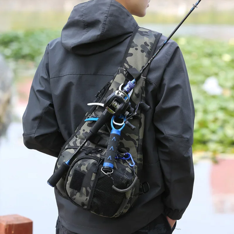 Multifunctional Fishing Tackle Bag Fishing Gear Tackle Storage Bag Men Outdoor Hiking Climbing Shoulder Chest Crossbody Bags
Multifunctional Fishing Tackle Bag Fishing Gear Tackle Storage Bag Men Outdoor Hiking Climbing Shoulder Chest Crossbody Bags