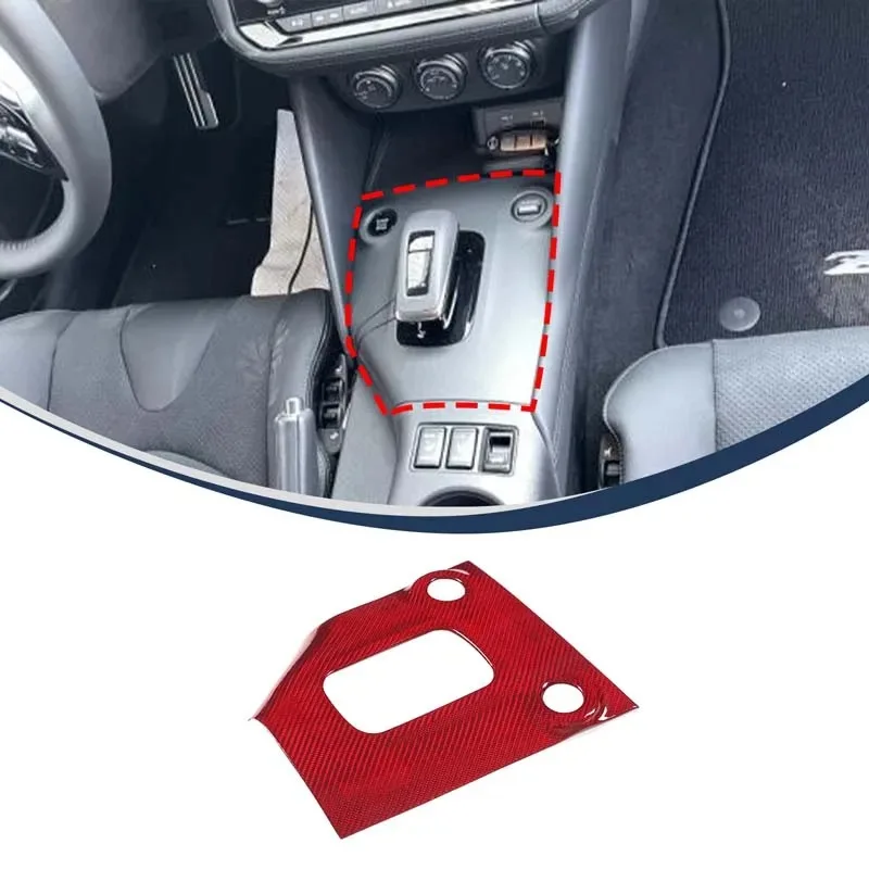 For 23-26 Nissan 400Z Real Carbon Fiber Car Center Console Gear Frame Cover Trim Sticker Interior Car Accessories
For 23-26 Nissan 400Z Real Carbon Fiber Car Center Console Gear Frame Cover Trim Sticker Interior Car Accessories