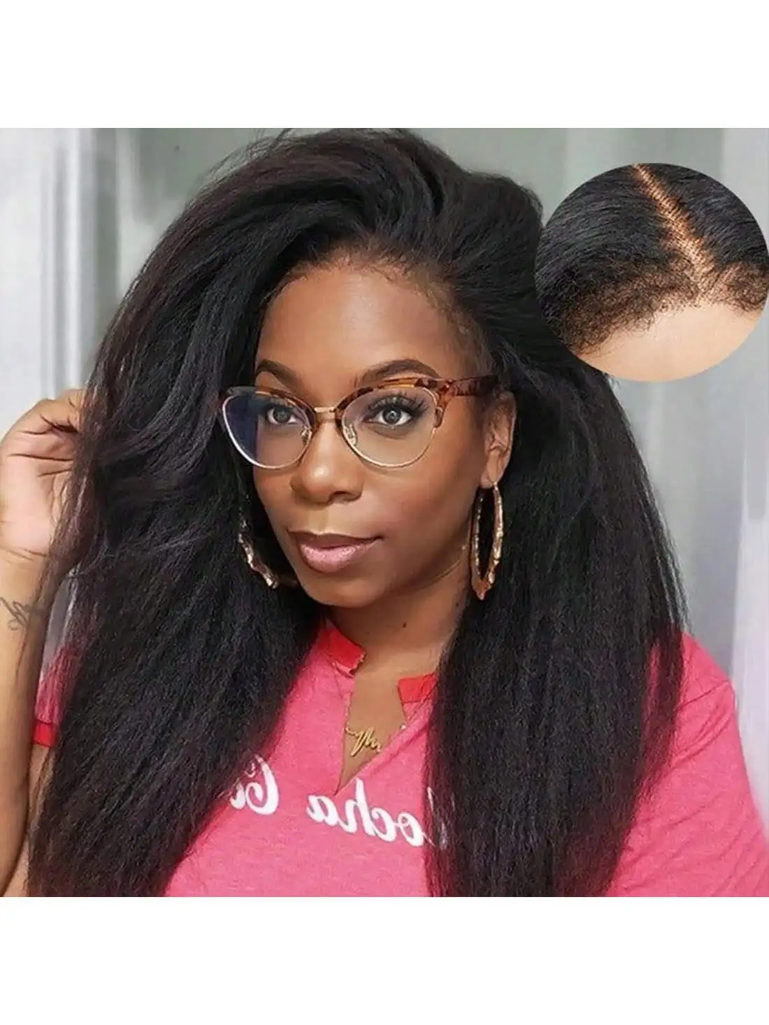 4C Curly Edges 13x4 Lace Front Wig Kinky Straight Curly Baby Hair Lace Front Human Hair Wigs Pre Plucked For Women 220 Density
4C Curly Edges 13x4 Lace Front Wig Kinky Straight Curly Baby Hair Lace Front Human Hair Wigs Pre Plucked For Women 220 Density