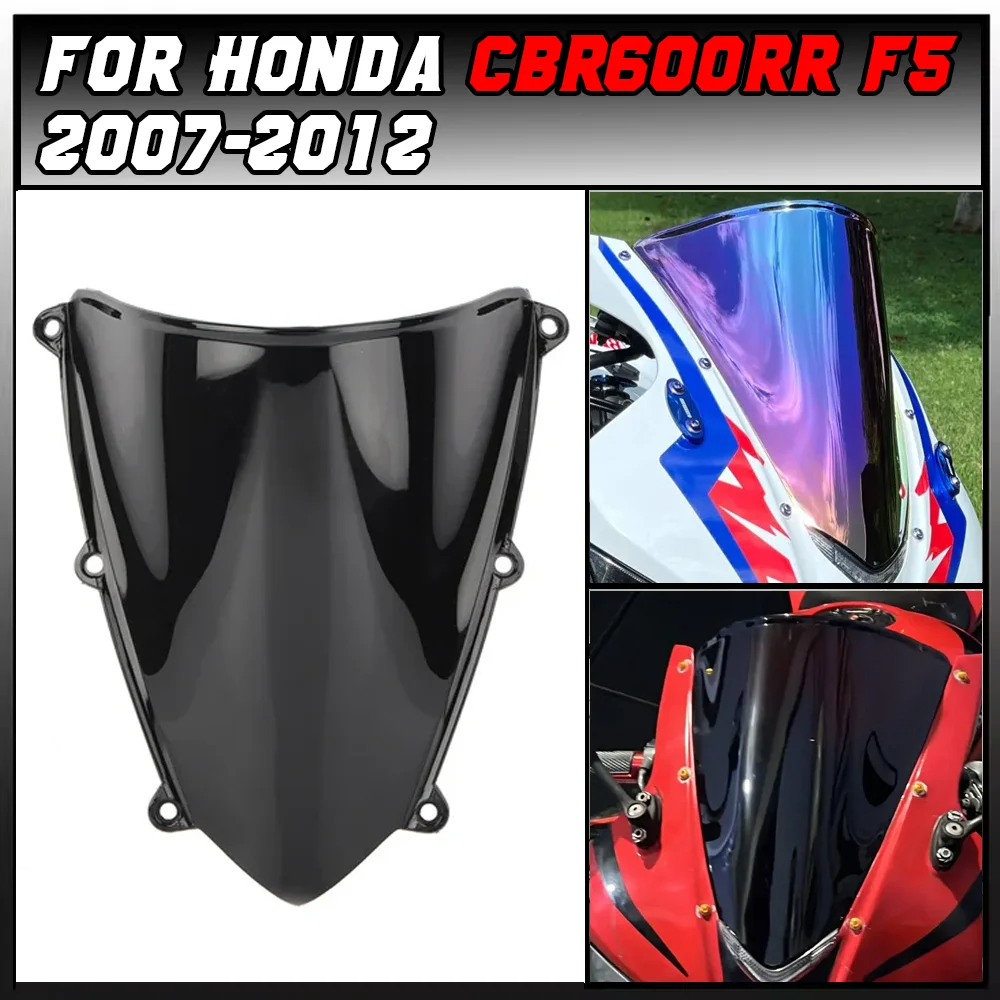 For Honda CBR600RR CBR 600 RR 600RR F5 2007-2012 Motorcycle Double Bubble Windshield Deflector Protector Windscreen Accessories
For Honda CBR600RR CBR 600 RR 600RR F5 2007-2012 Motorcycle Double Bubble Windshield Deflector Protector Windscreen Accessories