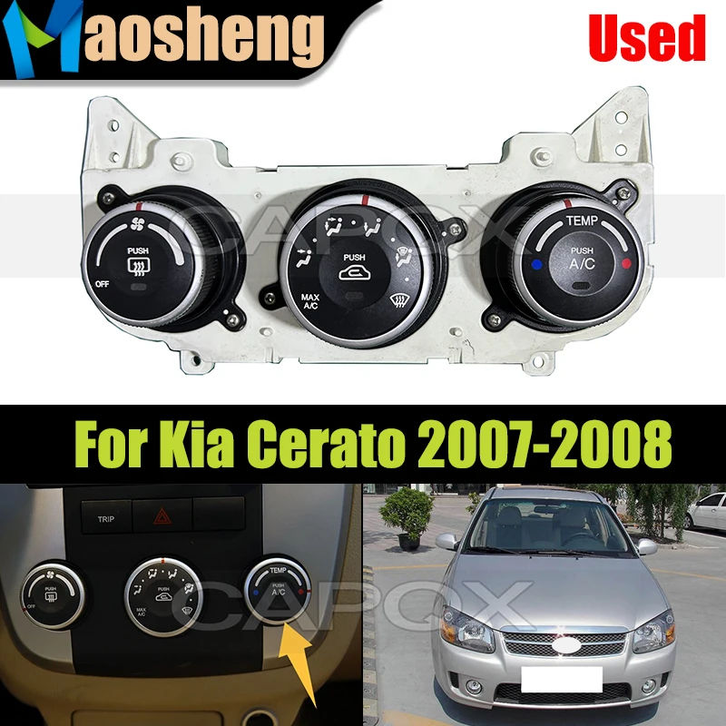 Used Car Air Conditioning Control Panel For Kia Cerato 2007-2008 Cooling and Heating Risk Control panel
Used Car Air Conditioning Control Panel For Kia Cerato 2007-2008 Cooling and Heating Risk Control panel