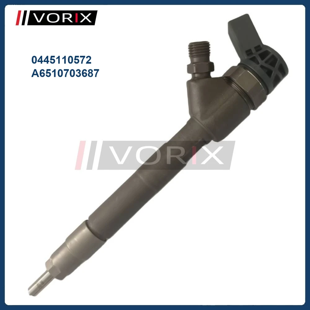0445110572 A6510703687 Common Rail Fuel Injector for MERCEDES Sprinter Vito
0445110572 A6510703687 Common Rail Fuel Injector for MERCEDES Sprinter Vito