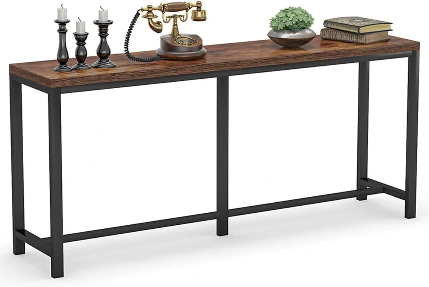 70.9 Inch Extra Long Console Table Behind Couch, Easy Assembly Sofa Table for Living Room Small Space,(Brown)
70.9 Inch Extra Long Console Table Behind Couch, Easy Assembly Sofa Table for Living Room Small Space,(Brown)