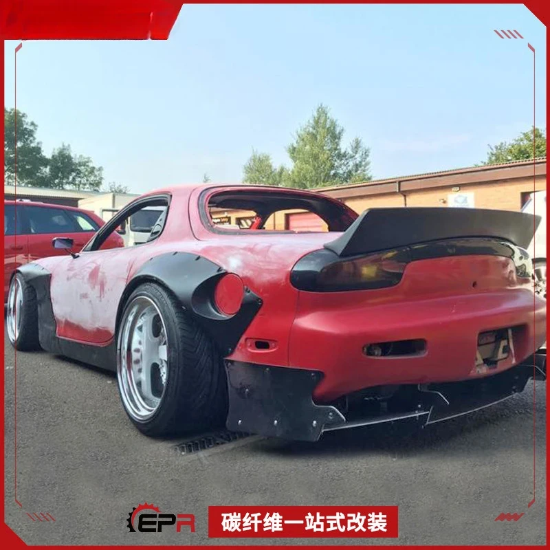 For Mazda RX7 FD3S Rocket Bunny Style Wide Body Kit - Front Bumper, Side Skirts, Rear Fender Flares & More
For Mazda RX7 FD3S Rocket Bunny Style Wide Body Kit - Front Bumper, Side Skirts, Rear Fender Flares & More