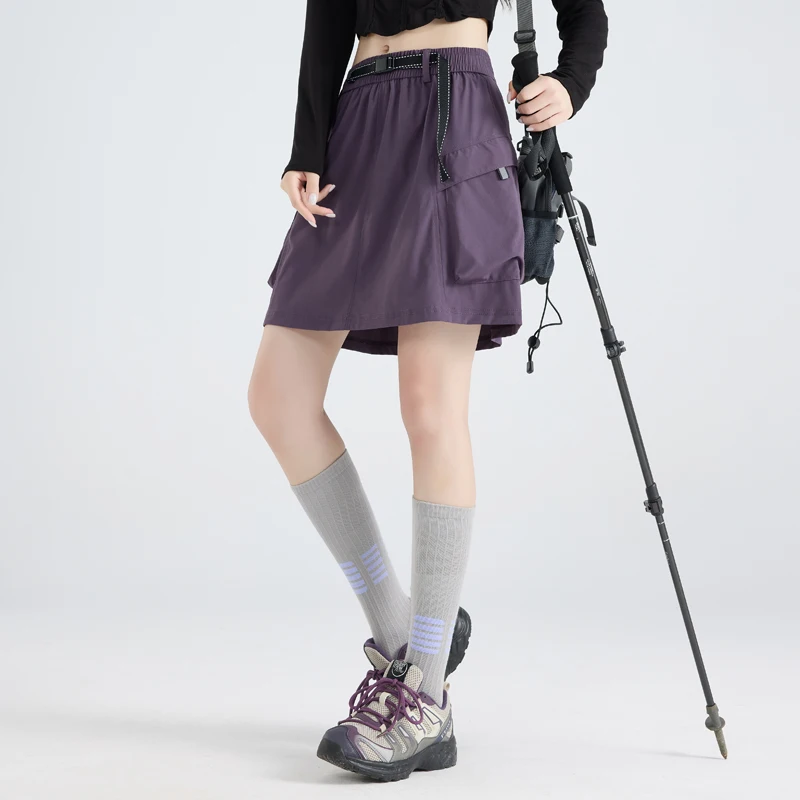 Women's Summer Outdoor Hiking Trekking Shorts Skirt A-line High Waist Casual Loose Cargo Shorts Sport Short Pants for Students
Women's Summer Outdoor Hiking Trekking Shorts Skirt A-line High Waist Casual Loose Cargo Shorts Sport Short Pants for Students