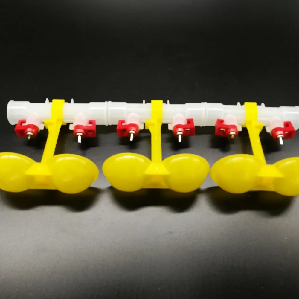 30sets Chicken waterer Dual Ball drinking Double Hanging Cup Pigeon Quail drinking cup Yellow water bowl Ball nipple 25mm pipes
30sets Chicken waterer Dual Ball drinking Double Hanging Cup Pigeon Quail drinking cup Yellow water bowl Ball nipple 25mm pipes
