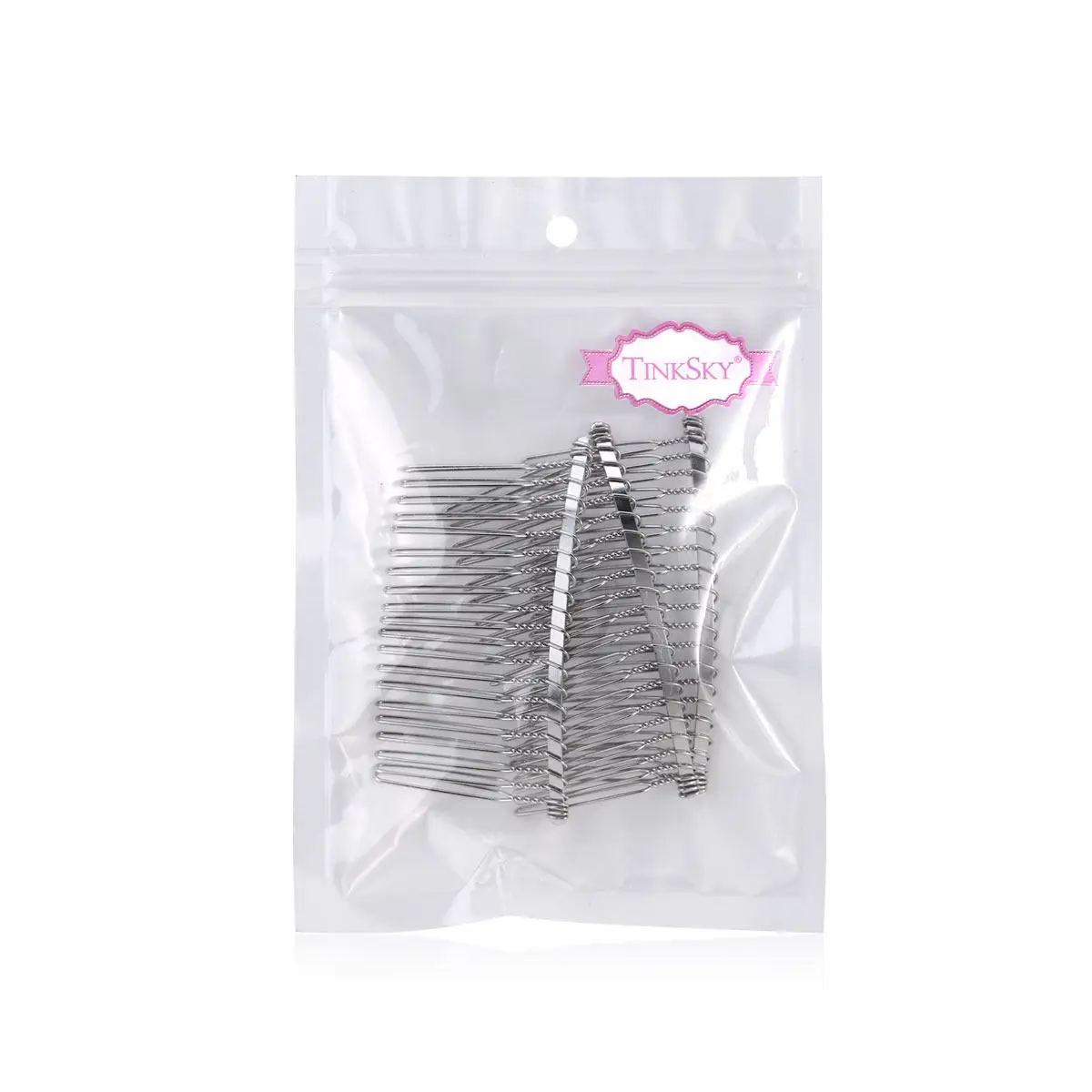 3Pcs 20 Teeth Metal Hair Comb Set Silver 7.8cm Long 4.5cm Wide for Bridal Veil Headdress DIY Craft Millinery Fascinator Wedding
3Pcs 20 Teeth Metal Hair Comb Set Silver 7.8cm Long 4.5cm Wide for Bridal Veil Headdress DIY Craft Millinery Fascinator Wedding