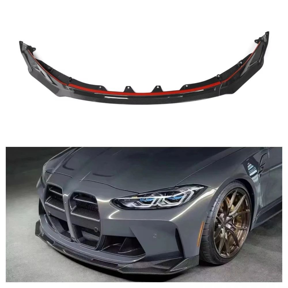 Dry Carbon Fiber Car Parts V Style Front Lip Front Bumper Lip Splitter for M3 G80 4-door/M4 G82 G83 2-door 2021+
Dry Carbon Fiber Car Parts V Style Front Lip Front Bumper Lip Splitter for M3 G80 4-door/M4 G82 G83 2-door 2021+