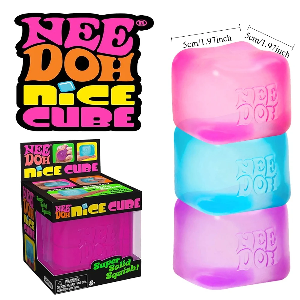 Hot New Schylling NeeDoh Nice Cube Sensory Squeeze Toy with Super Solid Squish Stress Relief Anxiety Sensory Tool - 2.0" Cube
Hot New Schylling NeeDoh Nice Cube Sensory Squeeze Toy with Super Solid Squish Stress Relief Anxiety Sensory Tool - 2.0" Cube