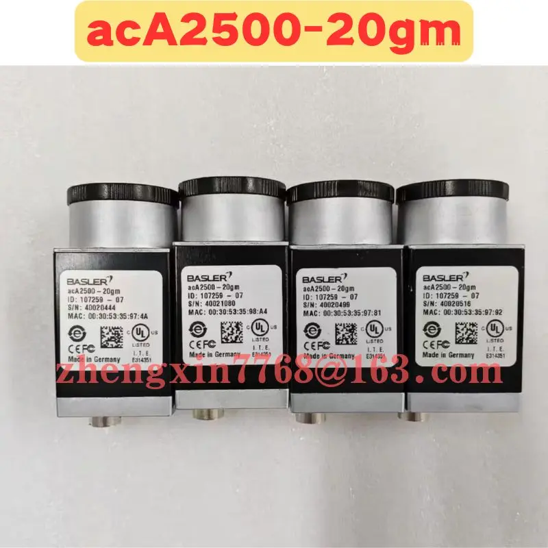 Used Industrial Camera acA2500-20gm Normal Function Tested OK Fast delivery
Used Industrial Camera acA2500-20gm Normal Function Tested OK Fast delivery