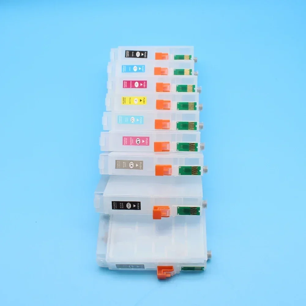 SureColor P600 Refill Ink Cartridges P600 Printer Ink Cartridges with Chip for Epson P600 SC-P600 T7601-T7609 9 Colors Each Set
SureColor P600 Refill Ink Cartridges P600 Printer Ink Cartridges with Chip for Epson P600 SC-P600 T7601-T7609 9 Colors Each Set