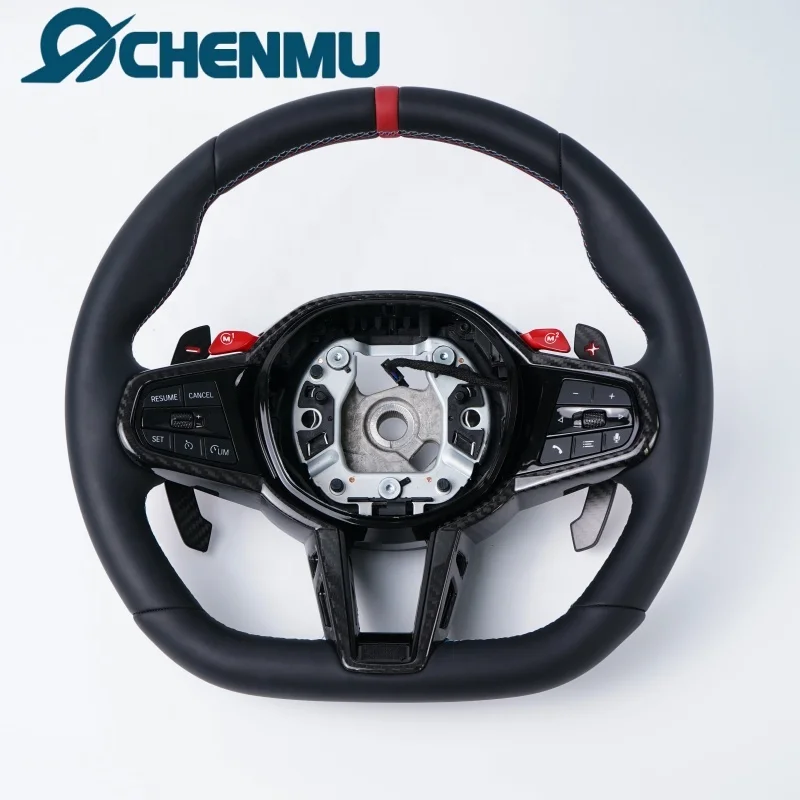 Leather M Performance Steering Wheel for BMW G Series G80 G22 G06 G82 G20 G30 G31 G38 G32 G11 G12 G02 G18 G05 Without airbags
Leather M Performance Steering Wheel for BMW G Series G80 G22 G06 G82 G20 G30 G31 G38 G32 G11 G12 G02 G18 G05 Without airbags