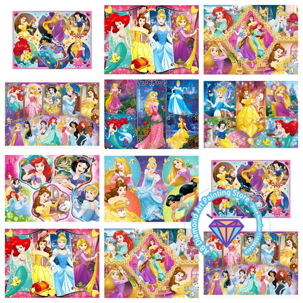 Cartoon Fairy Tale Princess AB Diamond Painting Kit Square Round Diamond 5D DIY Mosaic Handmade Art Exquisite Gift Home Decor
Cartoon Fairy Tale Princess AB Diamond Painting Kit Square Round Diamond 5D DIY Mosaic Handmade Art Exquisite Gift Home Decor
