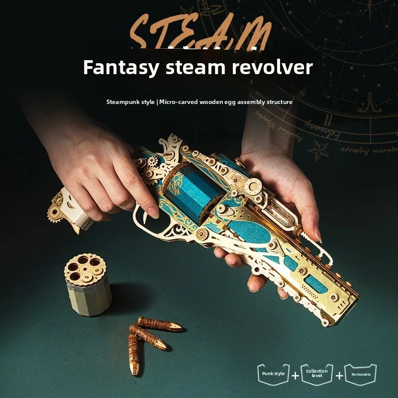 Mechanical Punk Left Wheel Steam Fantasy Puzzle Wooden Assembly Model Kit Birthday Gift Boy Decoration
Mechanical Punk Left Wheel Steam Fantasy Puzzle Wooden Assembly Model Kit Birthday Gift Boy Decoration
