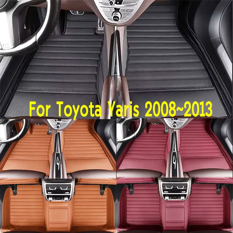 Car Floor Mats Suitable for Toyota Yaris 2008~2013 Anti slip and wear-resistant PU leather car interior mat
Car Floor Mats Suitable for Toyota Yaris 2008~2013 Anti slip and wear-resistant PU leather car interior mat