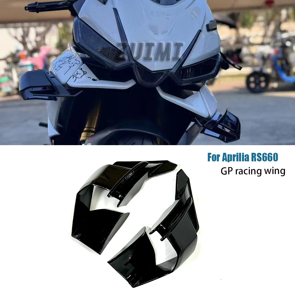 For Aprilia rs660 new motorcycle aerodynamic fixed wing GP racing wing side low force spoiler rs660 RS660 2021 2022 2023 2024
For Aprilia rs660 new motorcycle aerodynamic fixed wing GP racing wing side low force spoiler rs660 RS660 2021 2022 2023 2024