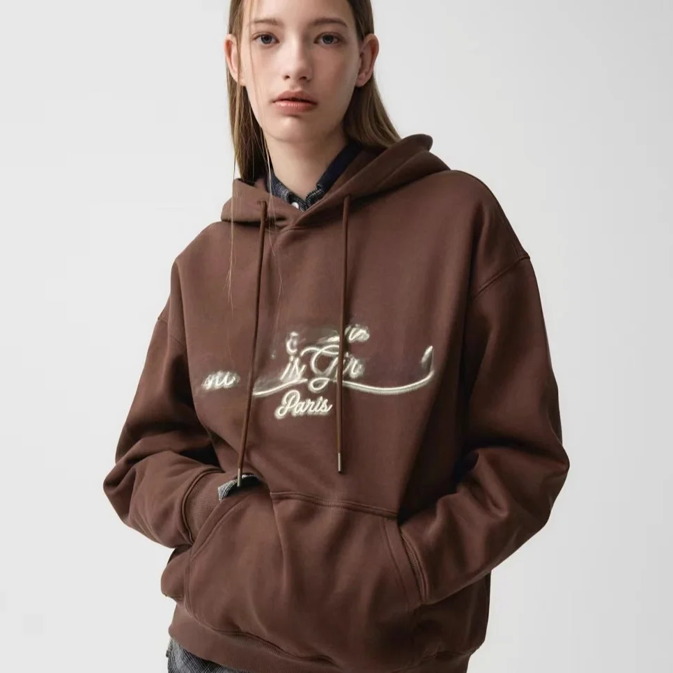 Mimifa Pure Original ex Толстовка с капюшоном свободного кроя Осень Зима Lazy Sle Long Sve ort Длина с застежкой на одной пуговице
Mimifa Pure Original ex Толстовка с капюшоном свободного кроя Осень Зима Lazy Sle Long Sve ort Длина с застежкой на одной пуговице